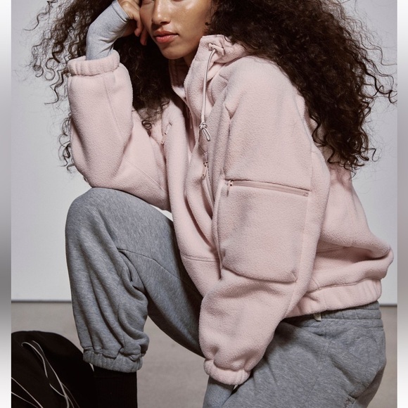 Free People Tops - Free People Wild and Free Fleece Pullover